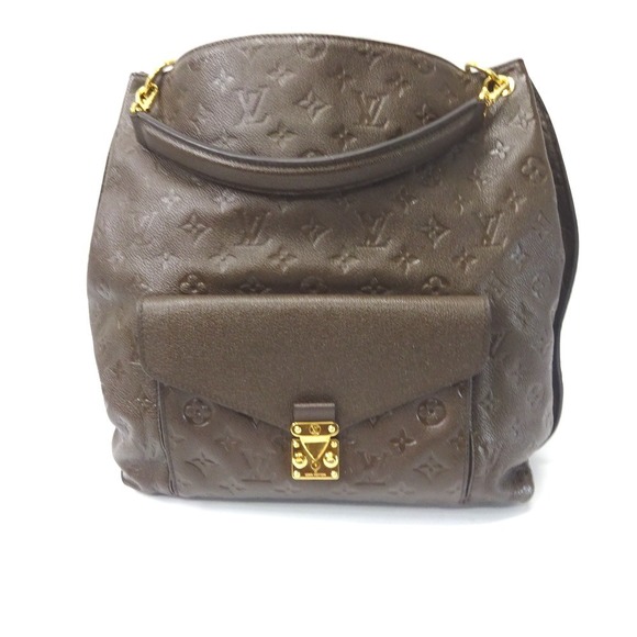 Louis Vuitton Metis Hobo Monogram Empreinte Shoulder Bag Black - Picture 3 of 8